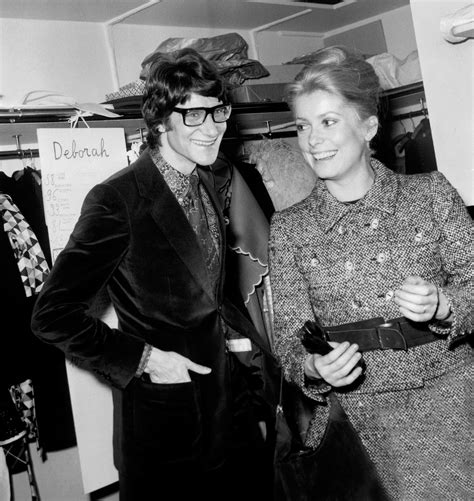 yves saint laurent catherine deneuve|yves saint laurent wife.